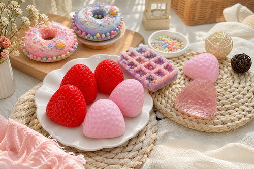 Strawberry TPR Squishy Pinch Toy