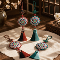 Embroidered Chinese Scented Sachet Hanging Ornament
