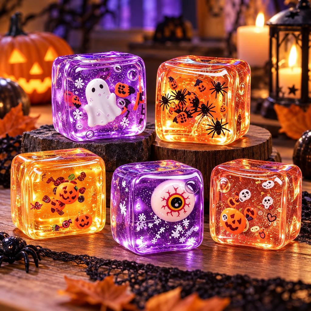 Halloween Cube Squeeze Toy