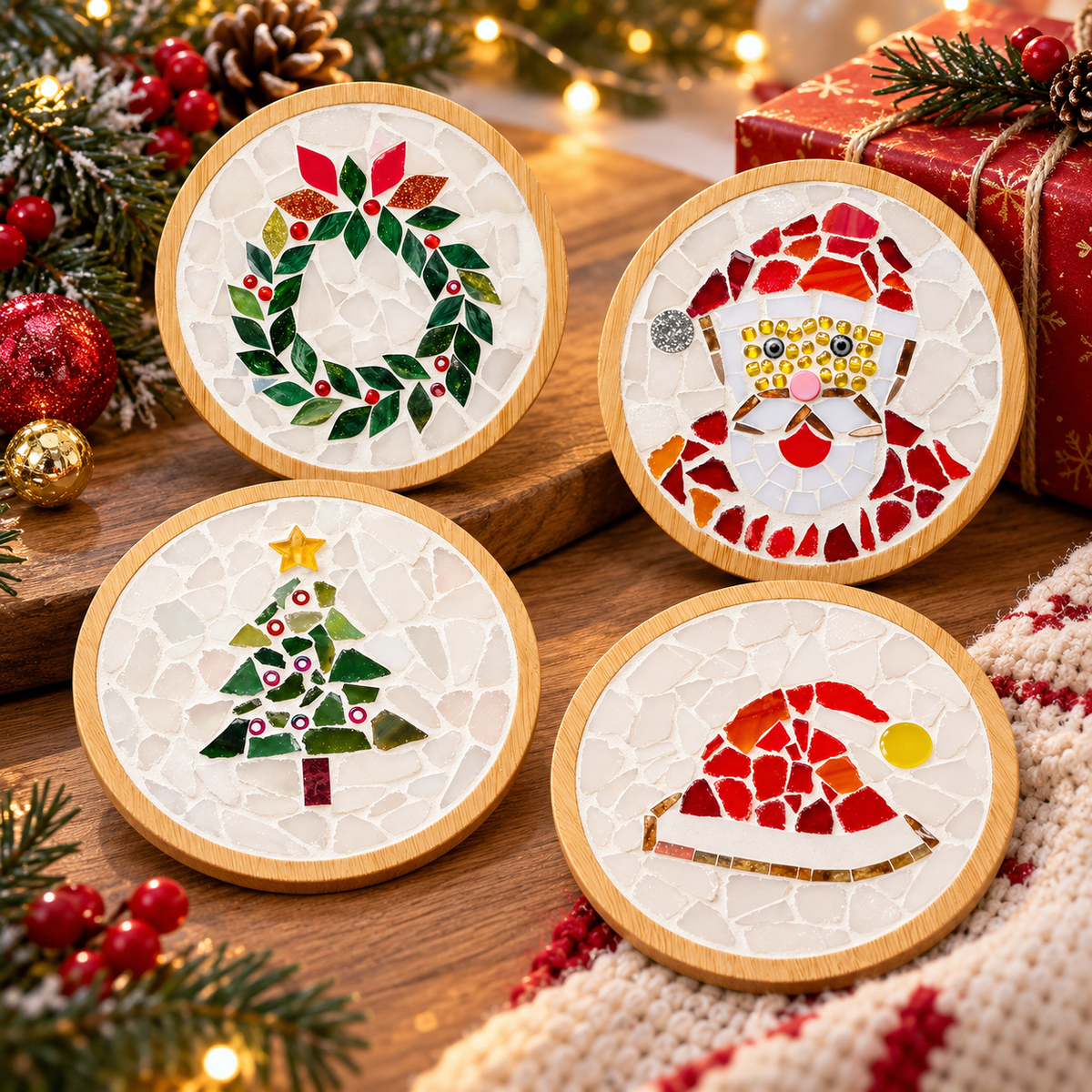 DIY Mosaic Coaster Craft Kit