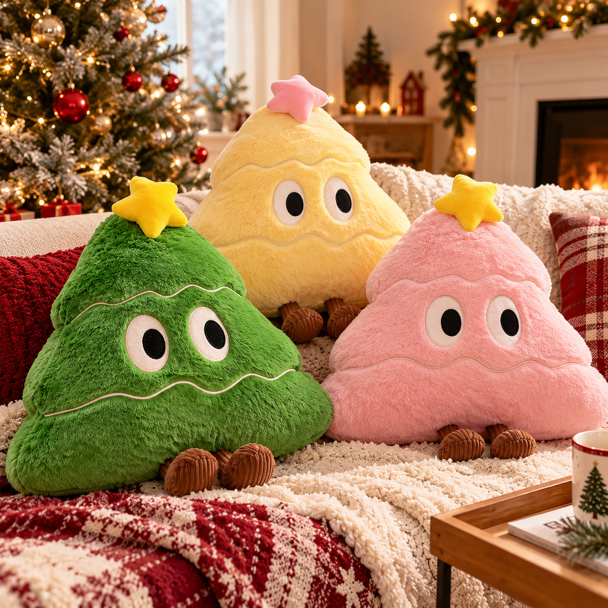 Christmas Plush Cushions