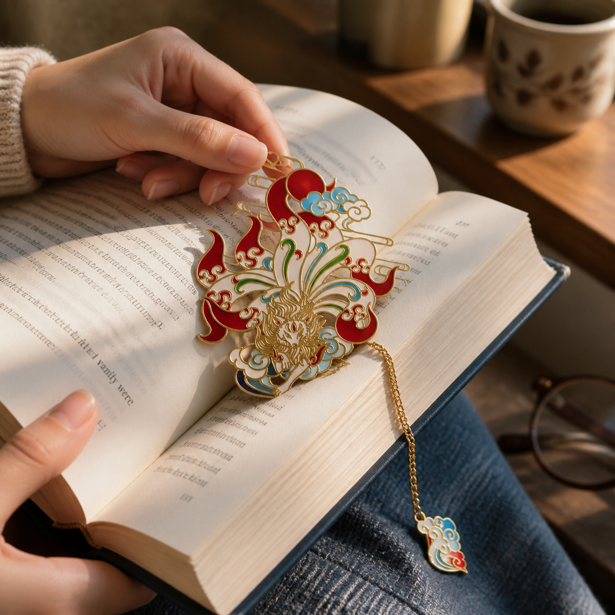 Chinese Mythology Copper Bookmark & Gift Box Selections