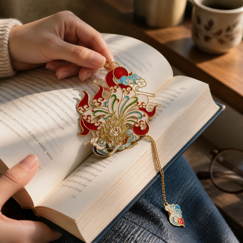 Chinese Mythology Copper Bookmark & Gift Box Selections