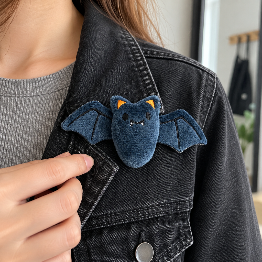 Halloween Plush Brooch and Accessory Charms