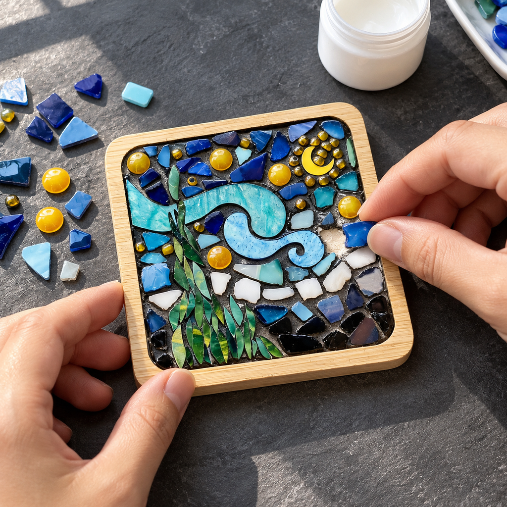 DIY Mosaic Coaster Kit