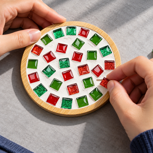 DIY Mosaic Coaster Craft Kit