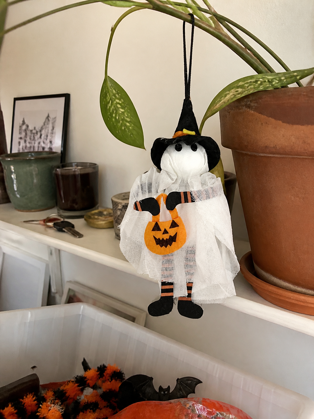 Halloween Fabric Hanging Ornaments