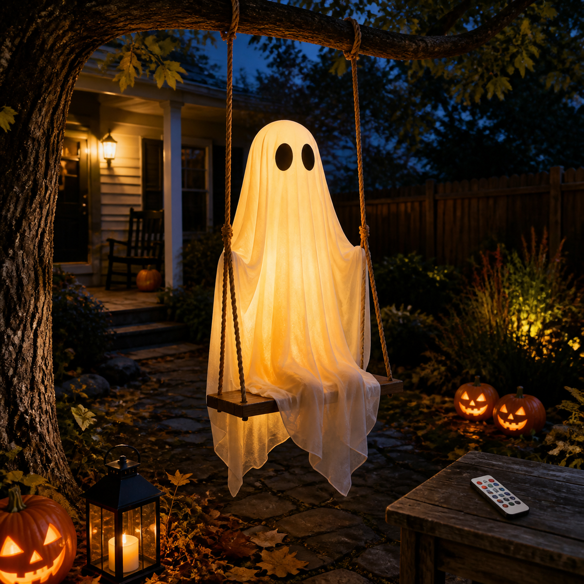 Halloween Ghost Swing Hanging Decoration