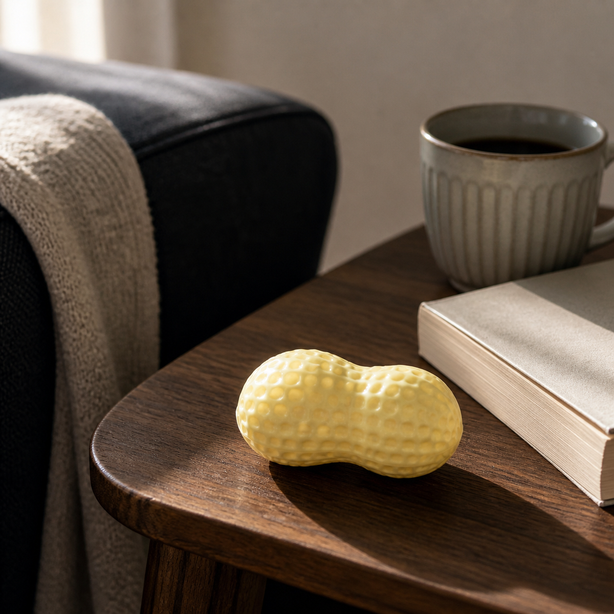 Peanut-Shaped Squeeze Fidget Toy