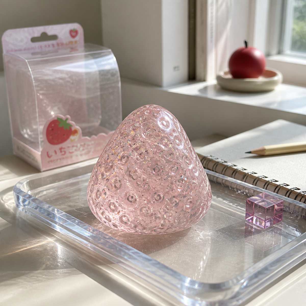 Strawberry TPR Squishy Pinch Toy