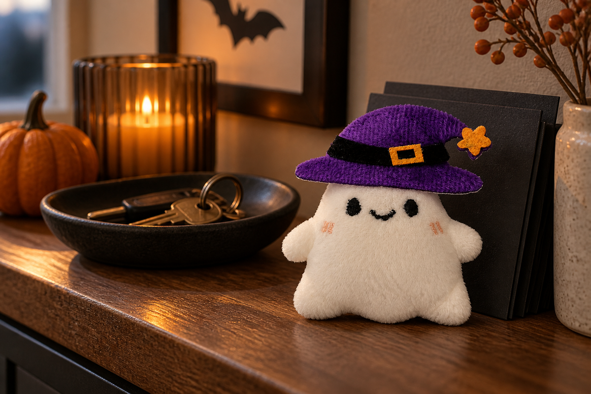 Halloween Plush Brooch and Accessory Charms