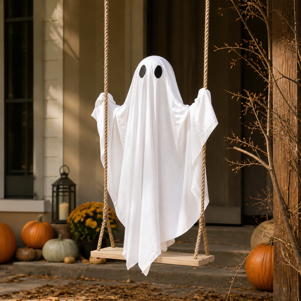 Halloween Ghost Swing Hanging Decoration