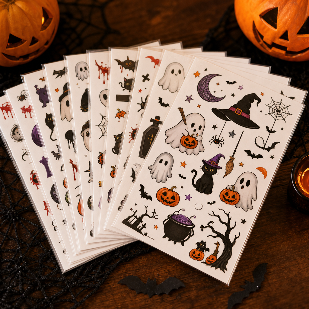 Halloween Scar Temporary Tattoo Stickers