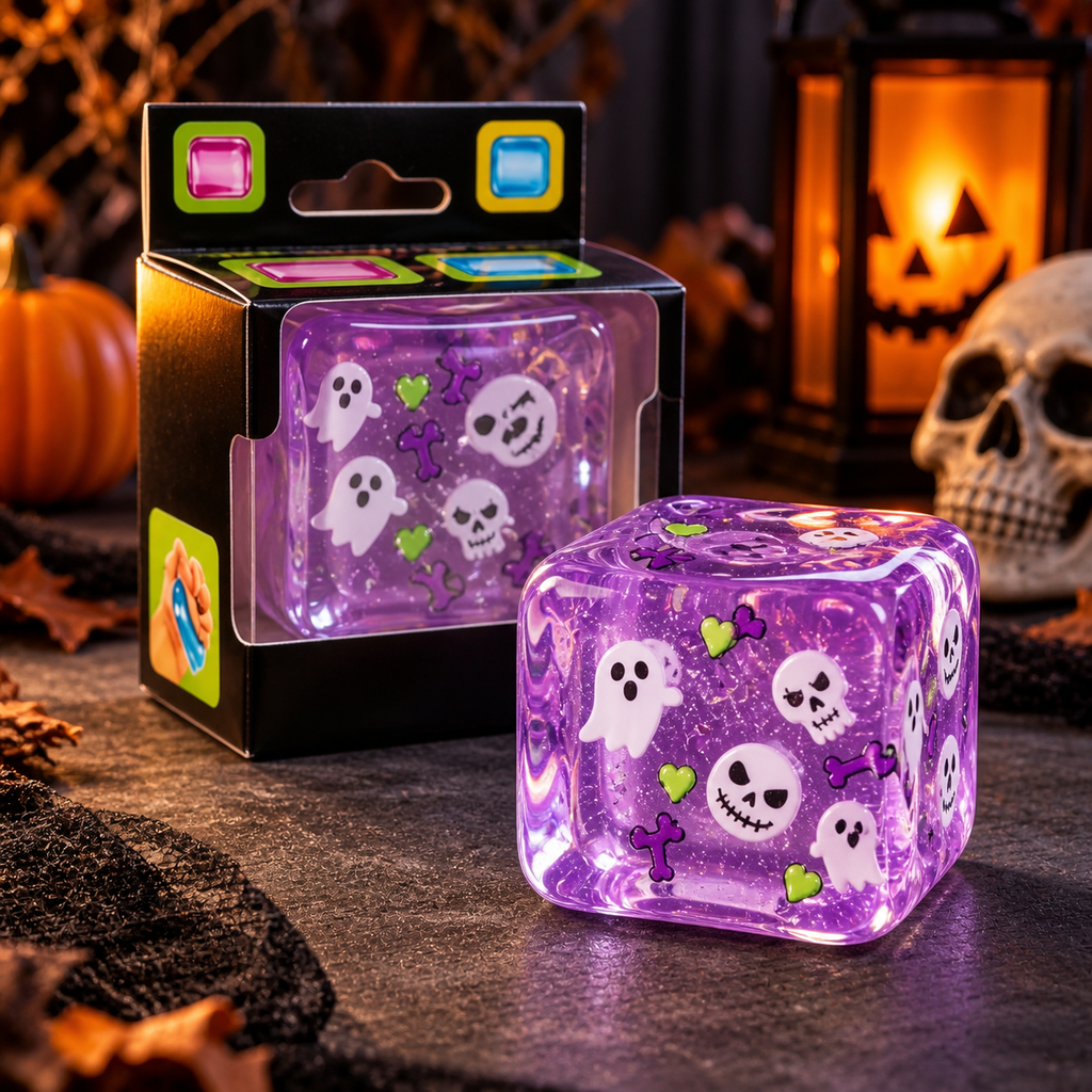 Halloween Cube Squeeze Toy