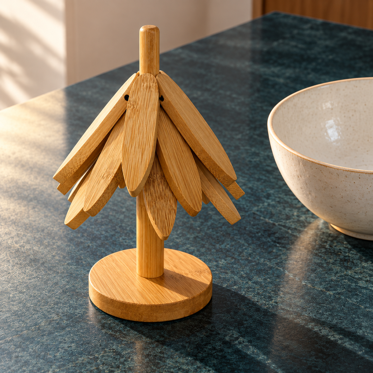 Foldable Wooden Trivets
