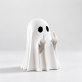 Middle Finger Ghost Mini Figurine
