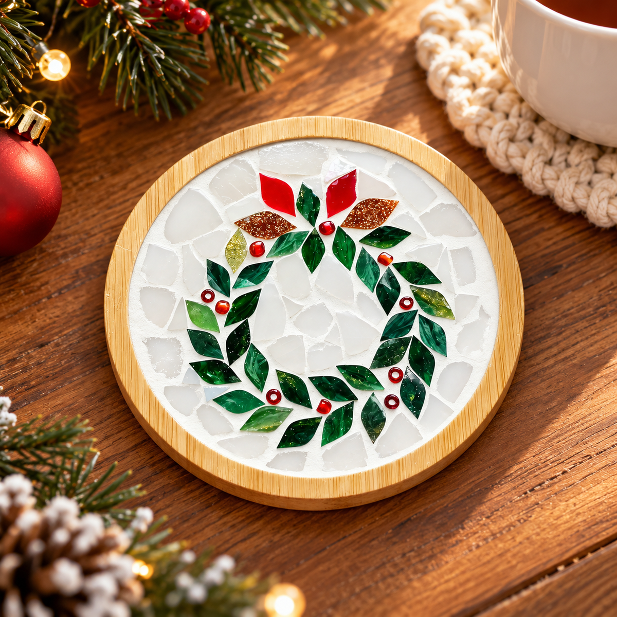 DIY Mosaic Coaster Craft Kit