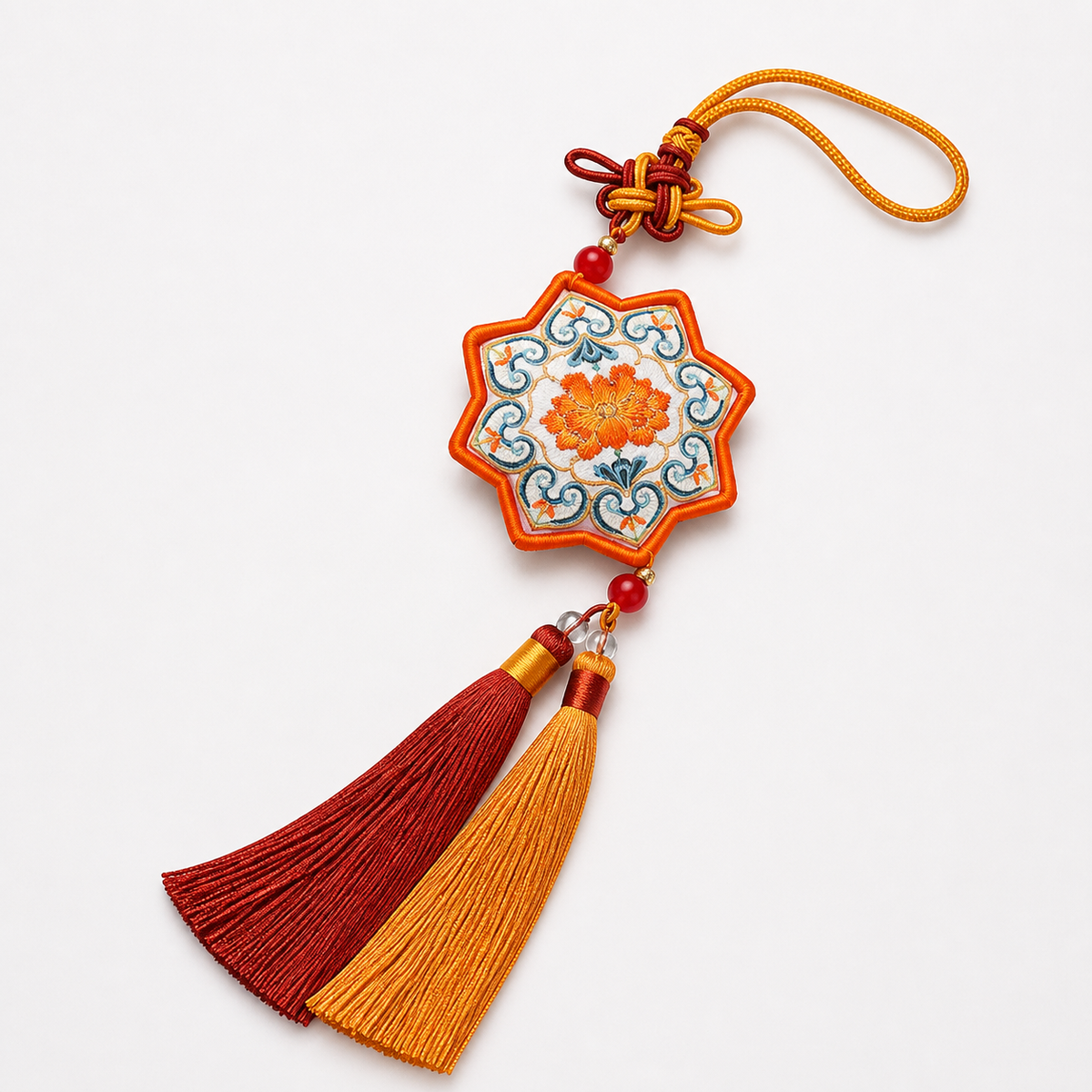Dunhuang-Style Embroidered Scented Sachet Hanging Ornament