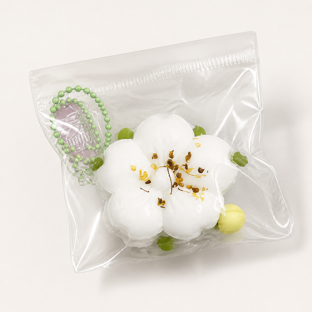 Soft TPR Osmanthus Cake Squeeze Toy