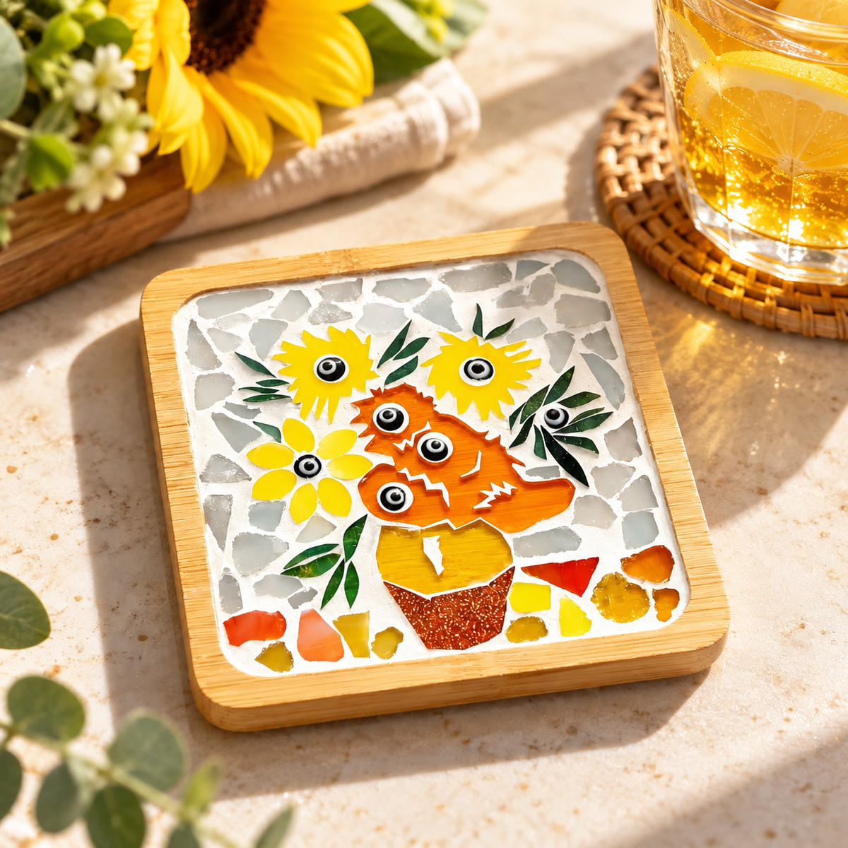 DIY Mosaic Coaster Kit