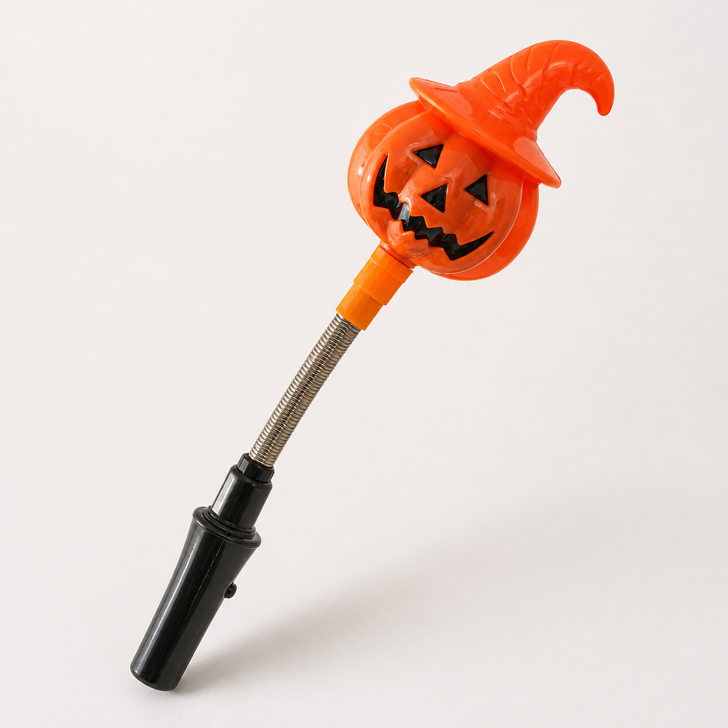 Light-Up Halloween Pumpkin and Ghost Wand