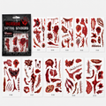 Halloween Scar Temporary Tattoo Stickers