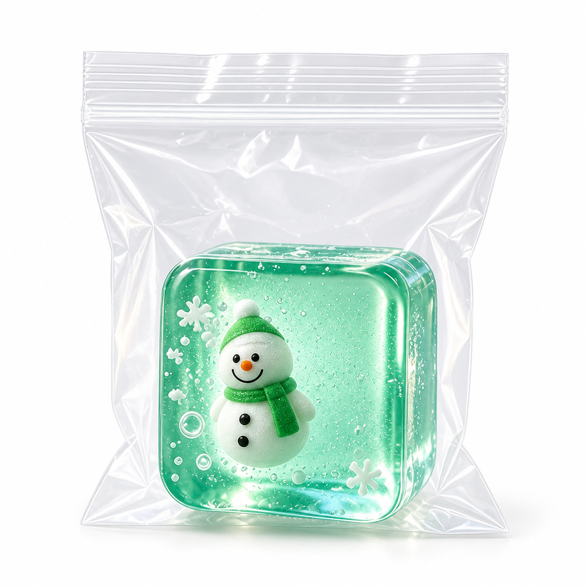 Seasonal Cube Squeeze Toy