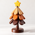 Christmas Tree Trivet Set with Display Stand