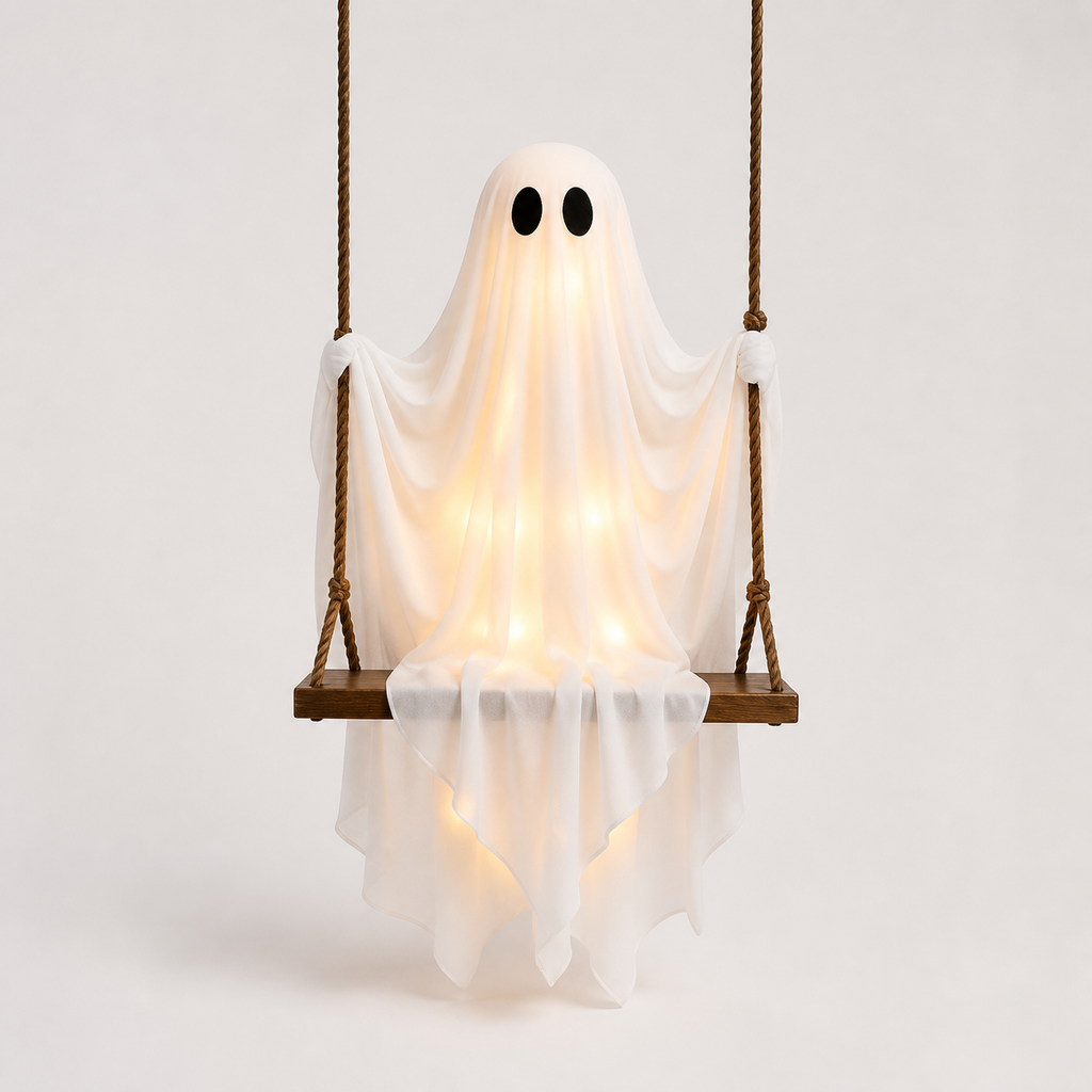 Halloween Ghost Swing Hanging Decoration