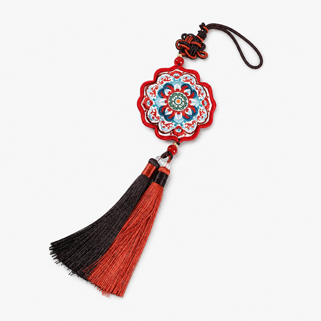 Embroidered Chinese Scented Sachet Hanging Ornament