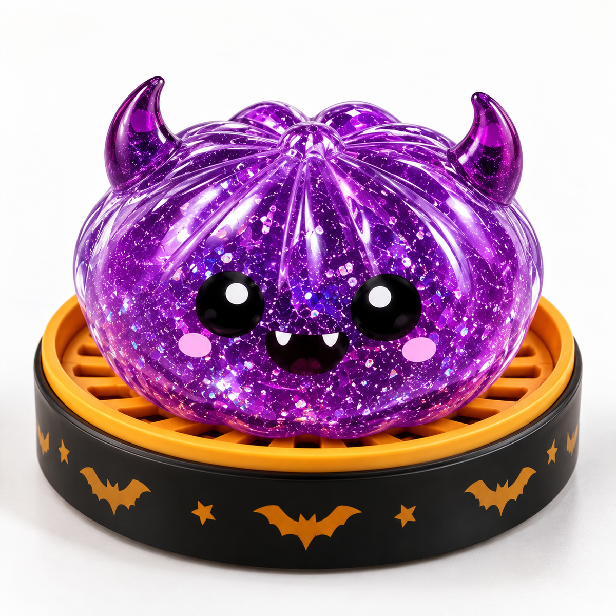 Halloween Dumpling Squeeze Toy with Display Steamer