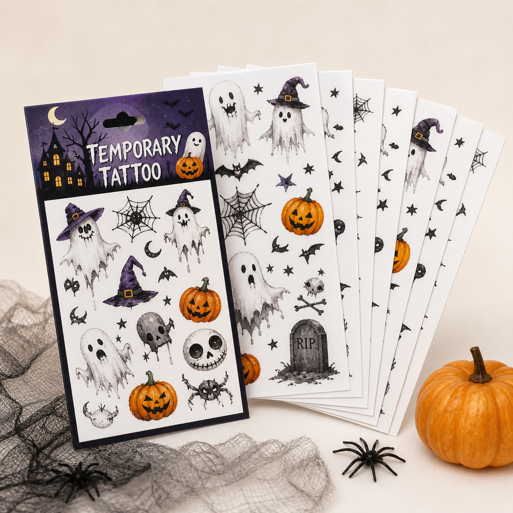 Halloween Scar Temporary Tattoo Stickers
