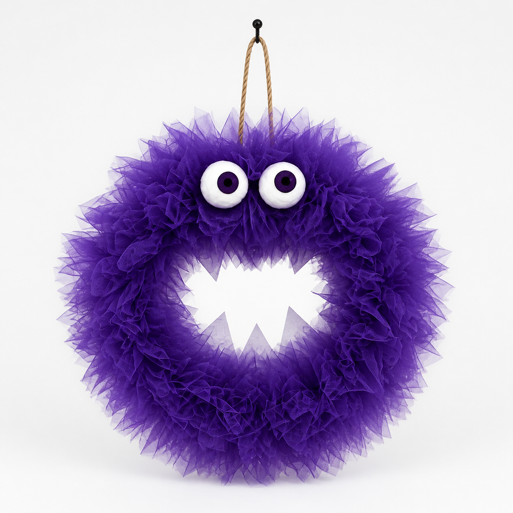 Halloween Gothic Wreath Door Decoration