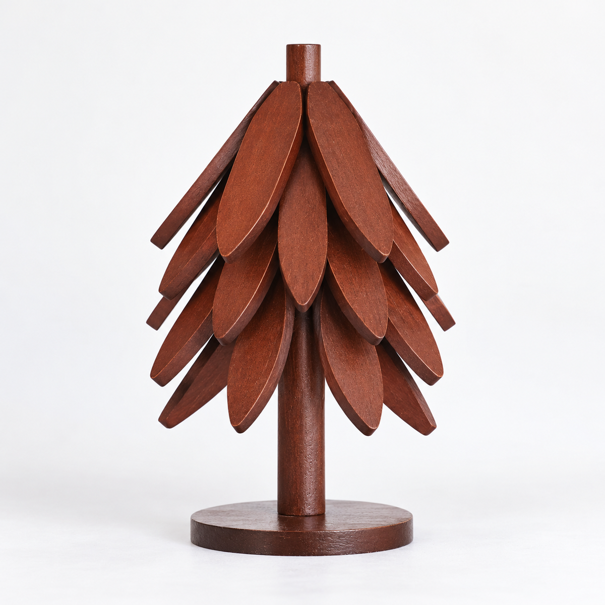 Willow Leaf Tree Trivet Set with Stand