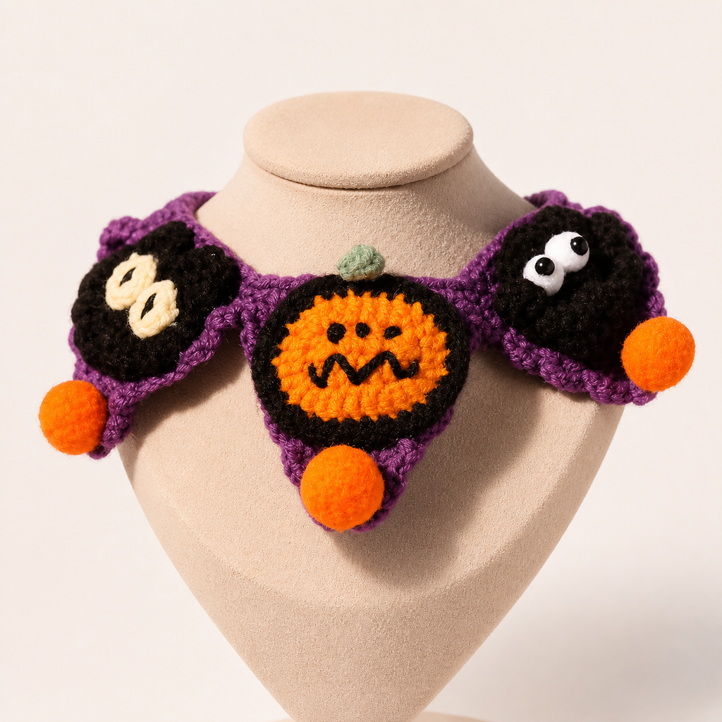 Halloween Pet Costume Collars and Hats