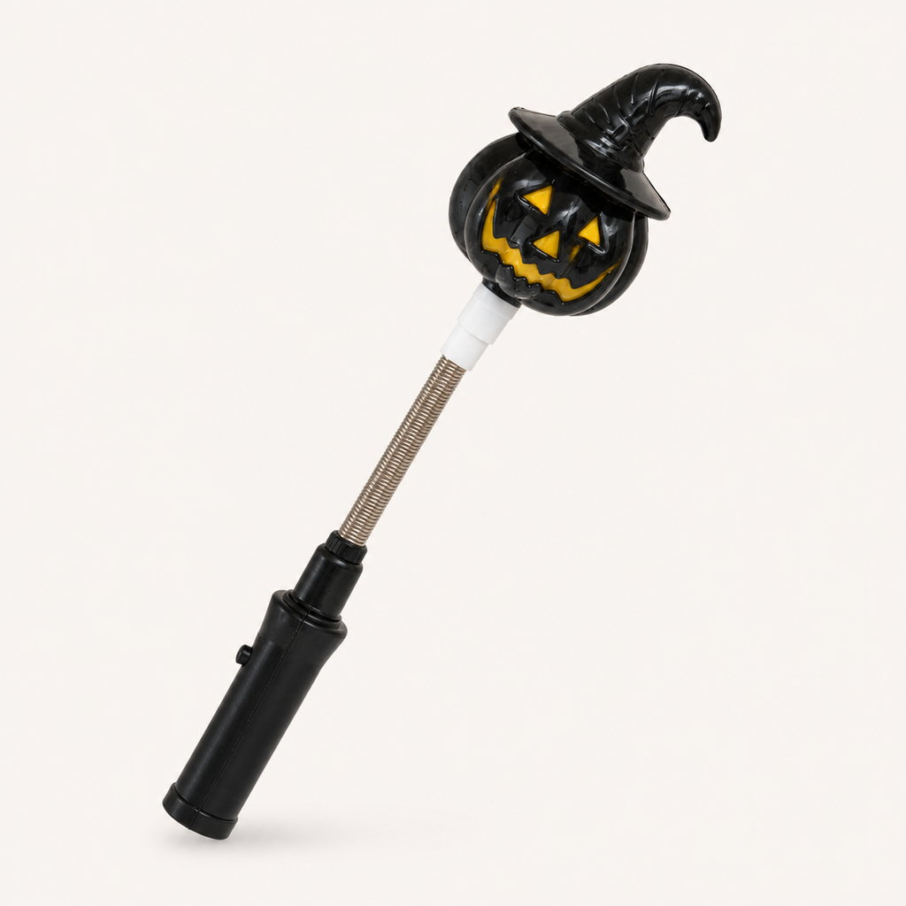 Light-Up Halloween Pumpkin and Ghost Wand