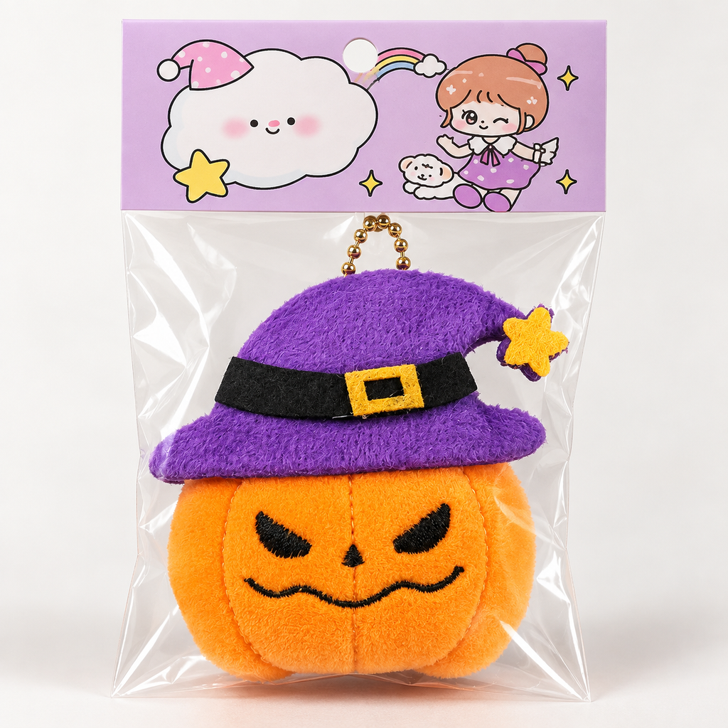 Halloween Plush Keychain Charms