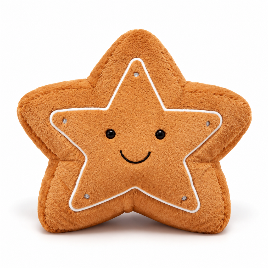 Gingerbread-Themed Plush Cushion Collection