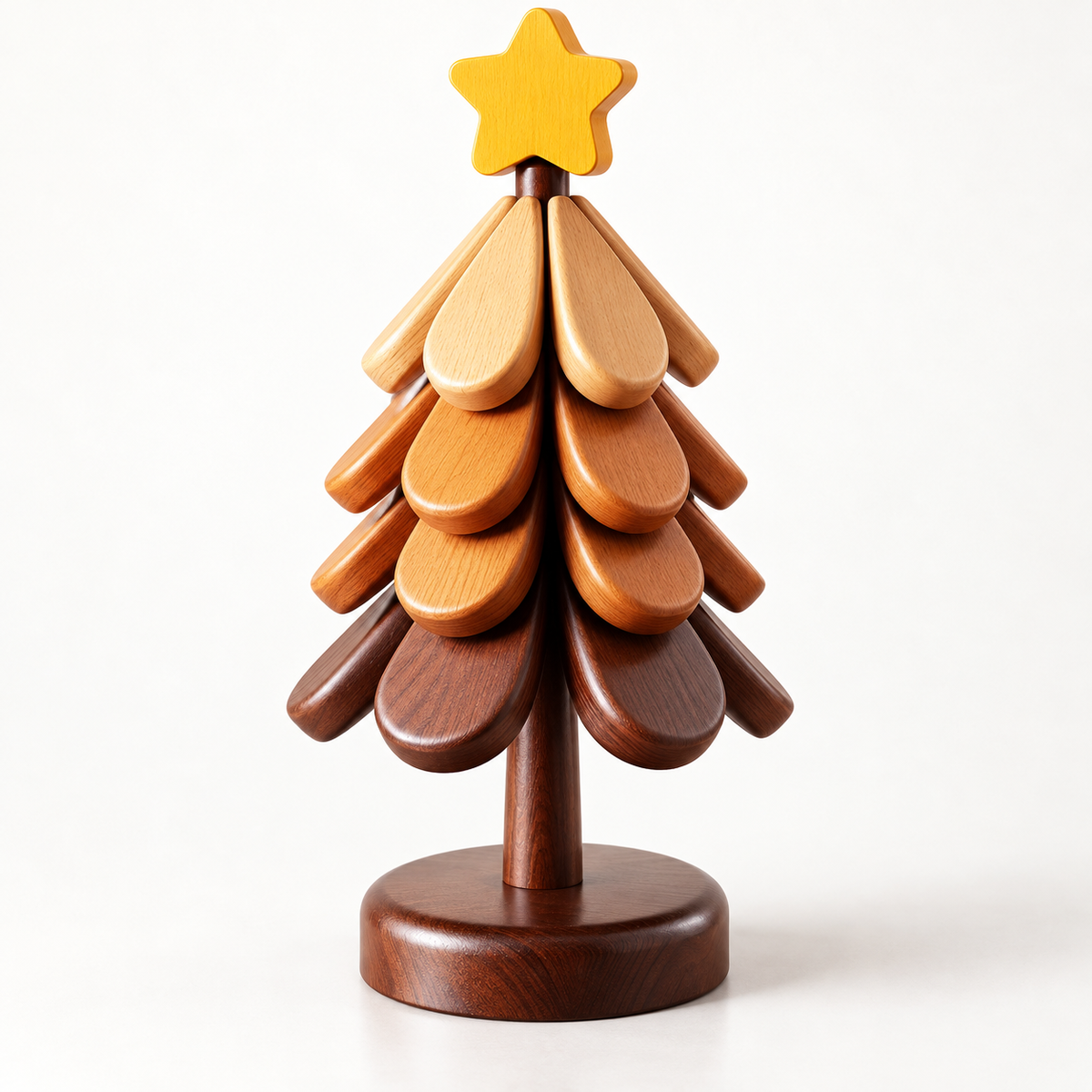 Christmas Tree Trivet Set with Display Stand
