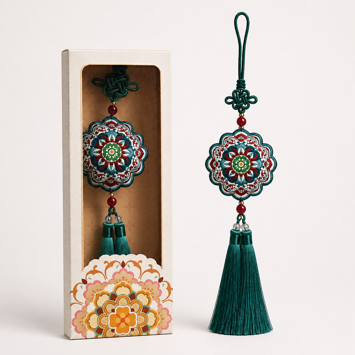Embroidered Chinese Scented Sachet Hanging Ornament