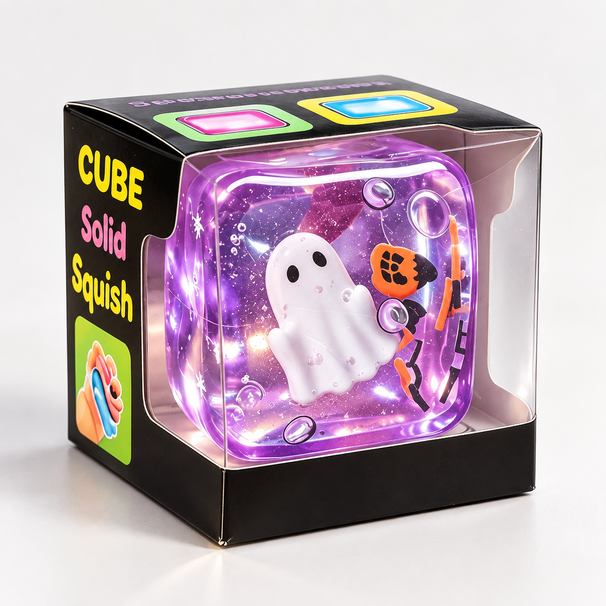Halloween Cube Squeeze Toy