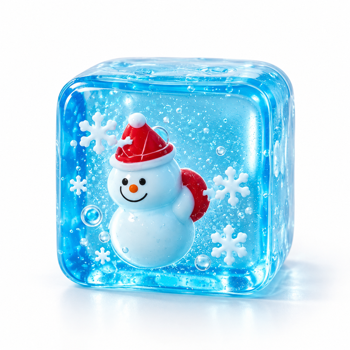 Seasonal Cube Squeeze Toy