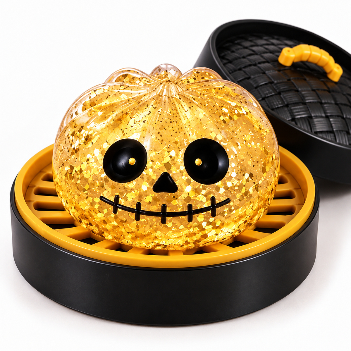 Halloween Dumpling Squeeze Toy with Display Steamer