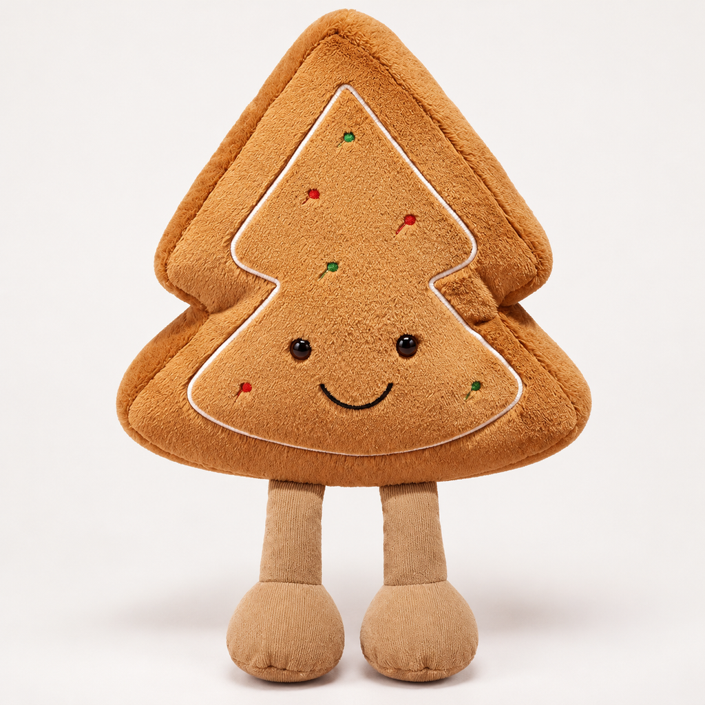 Gingerbread-Themed Plush Cushion Collection
