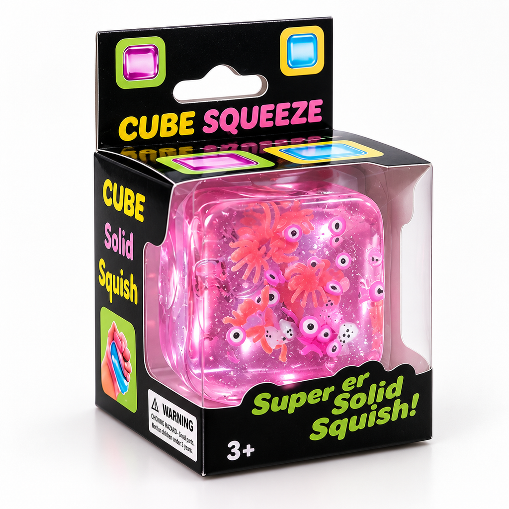 Halloween Cube Squeeze Toy