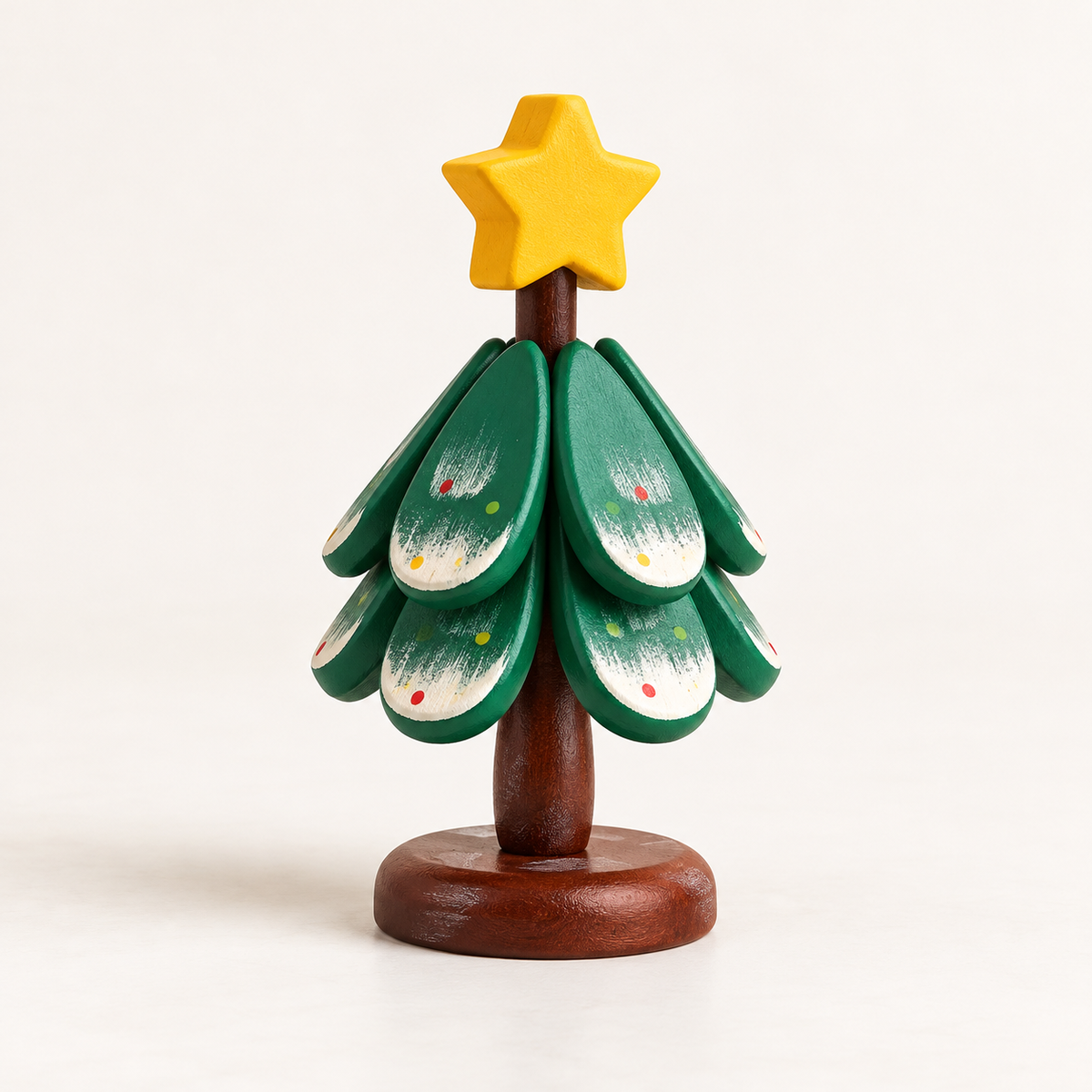 Christmas Tree Trivet Set with Display Stand