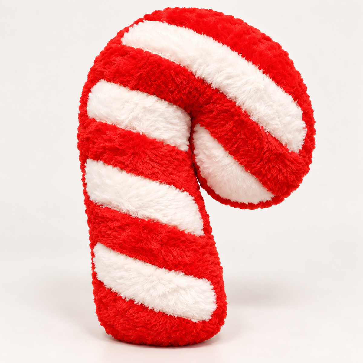 Christmas Tree Plush Cushion with Cartoon Eyes