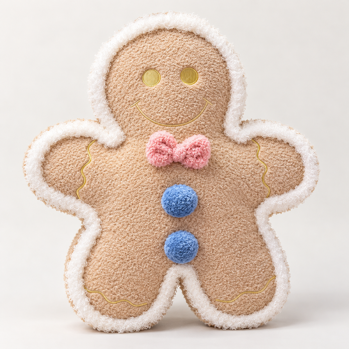 Gingerbread-Themed Plush Cushion Collection