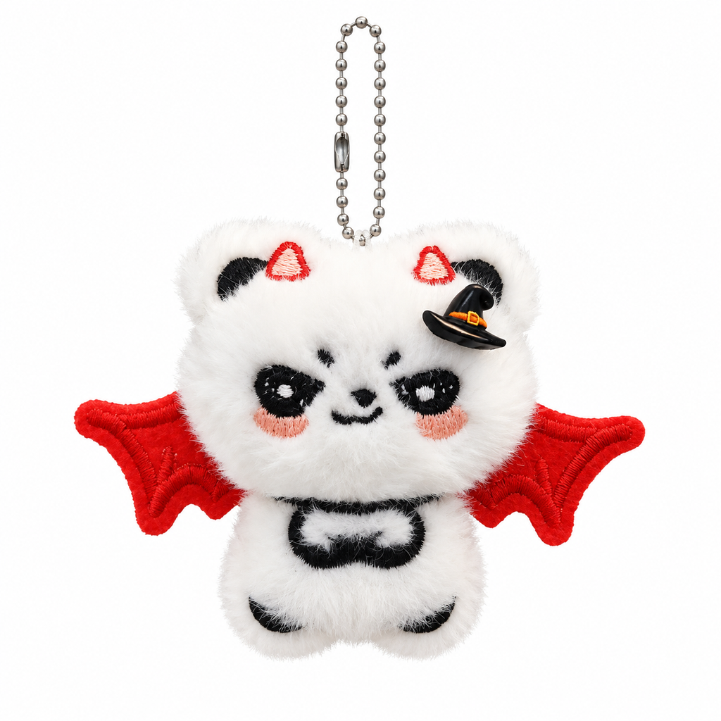 Halloween Plush Keychain Charms