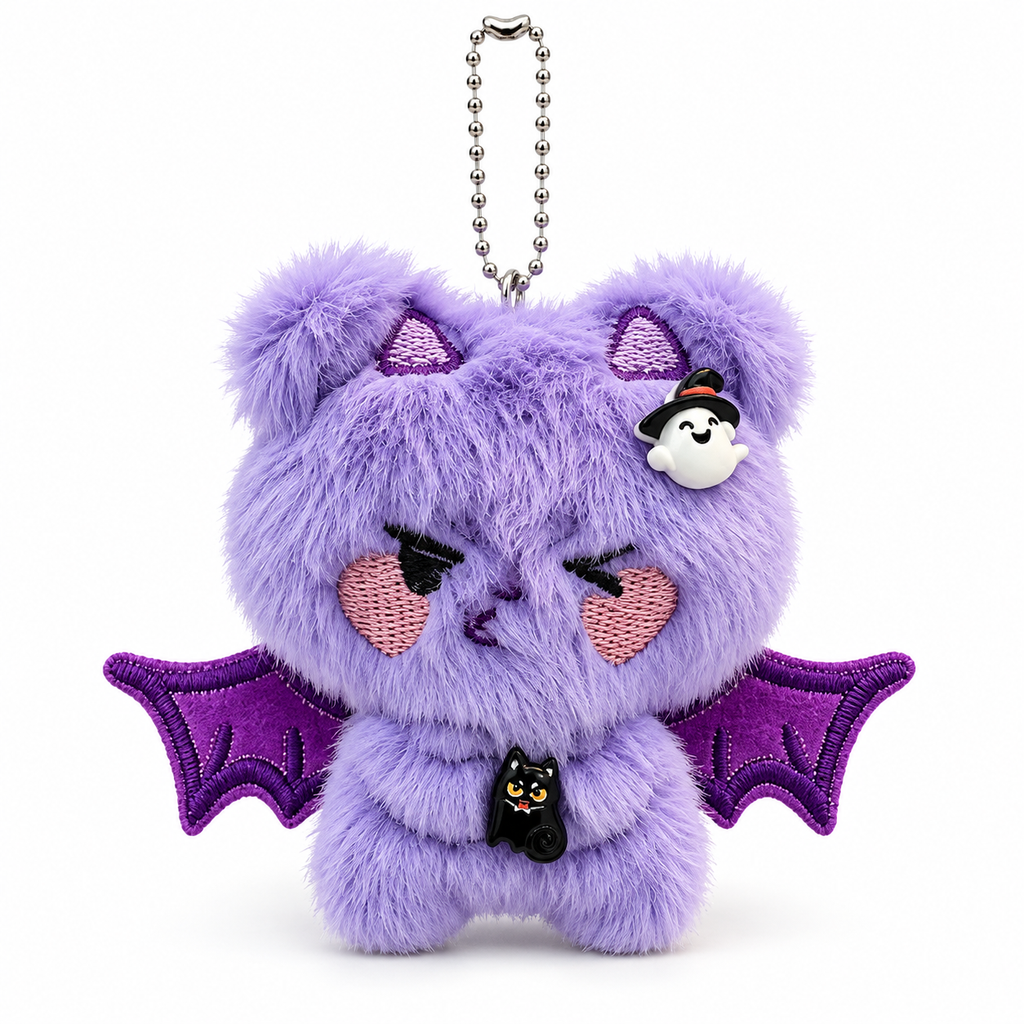 Halloween Plush Keychain Charms